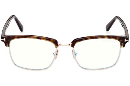 Glasses Tom Ford FT5801-B 052 Browline Havanna