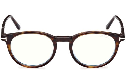 Glasses Tom Ford FT5823-H-B 052 Rund Havanna