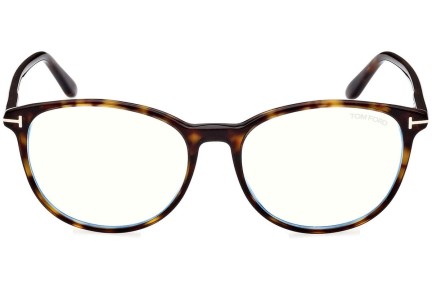 Glasses Tom Ford FT5810-B 052 Cat Eye Havanna