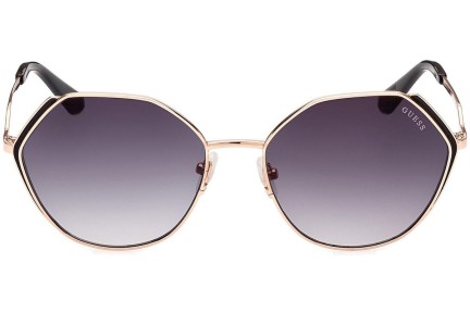 Sonnenbrille Guess GU7842 28B Rund Gold