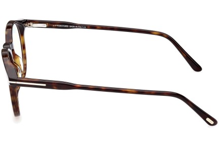 Glasses Tom Ford FT5823-H-B 052 Rund Havanna