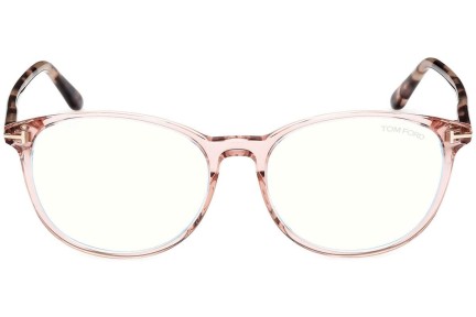 Brillen Tom Ford FT5810-B 072 Cat Eye Rosa