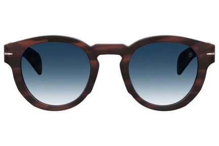 Sonnenbrille David Beckham DB7041/S Z15/08 Rund Havanna