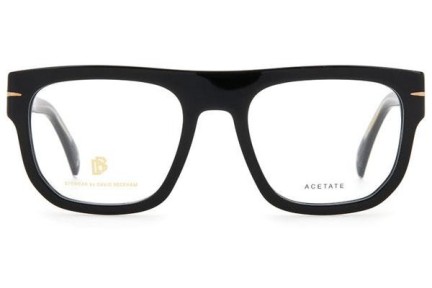 Glasses David Beckham DB7052 807 Quadratisch Schwarz