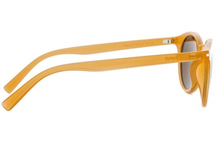 Sonnenbrille OiO by eyerim Pluto Crystal Caramel Rund Havanna