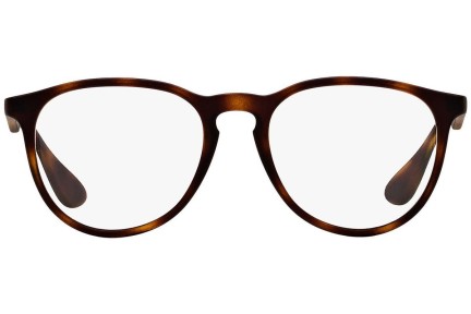 Glasses Ray-Ban Erika Optics RX7046 5365 Quadratisch Havanna