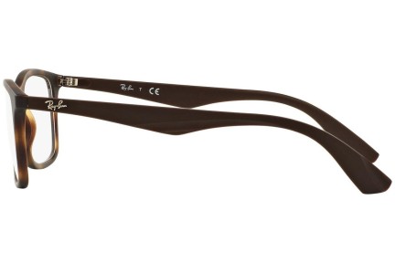 Glasses Ray-Ban RX7047 5573 Rechteck Havanna