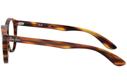 Glasses Ray-Ban RX5283 2144 Rund Havanna