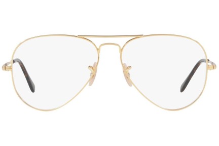 Glasses Ray-Ban Aviator Optics RX6489 2500 Pilot Gold