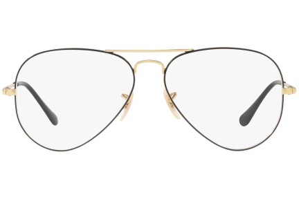 Glasses Ray-Ban Aviator RX6489 2946 Pilot Schwarz