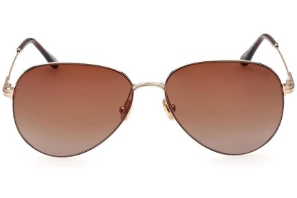 Sonnenbrille Tom Ford FT0993 32F Pilot Gold