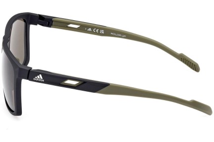 Sunglasses Adidas Sport SP0067 02N Rechteck Schwarz