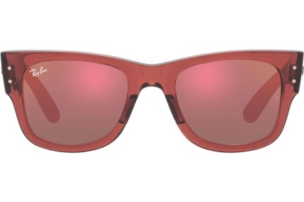 Sonnenbrille Ray-Ban Mega Wayfarer RB0840S 66372K Quadratisch Rosa