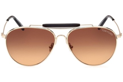 Sonnenbrille Tom Ford FT0995 32E Pilot Gold