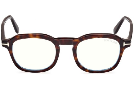 Brillen Tom Ford FT5836-B 052 Quadratisch Havanna