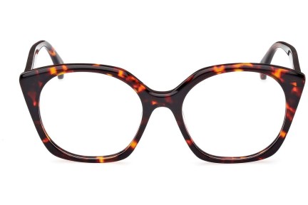 Glasses Max Mara MM5082 052 Quadratisch Havanna