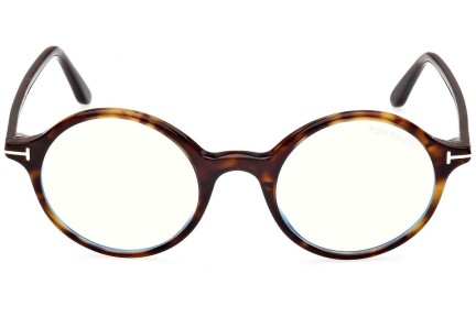 Brillen Tom Ford FT5834-B 052 Rund Havanna