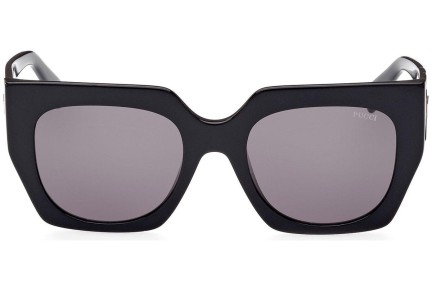 Sunglasses Emilio Pucci EP0197 01A Quadratisch Schwarz