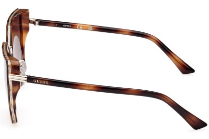 Sonnenbrille Guess GU7871 53F Quadratisch Havanna