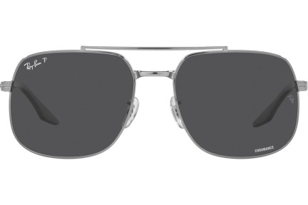 Sunglasses Ray-Ban Chromance Collection RB3699 004/K8 Polarized Quadratisch Silber