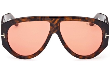 Sunglasses Tom Ford Bronson FT1044 52S Pilot Havanna