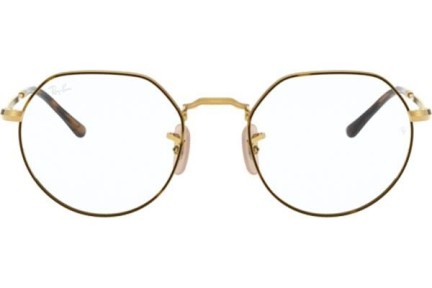 Glasses Ray-Ban Jack RX6465 2945 Rund Havanna