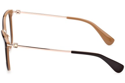 Glasses Max Mara MM5079 050 Quadratisch Braun