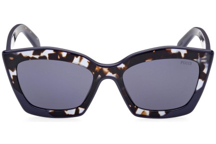 Sonnenbrille Emilio Pucci EP0195 55V Quadratisch Havanna