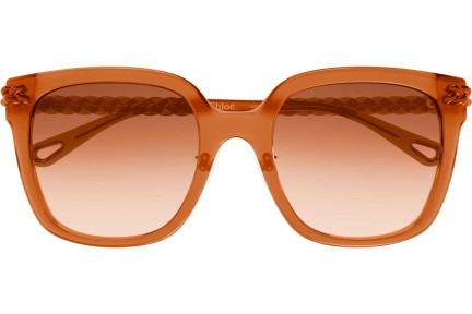 Sunglasses Chloe CH0075SK 003 Quadratisch Orange