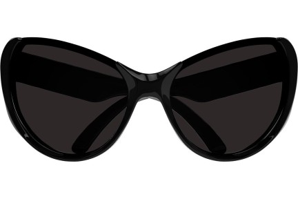 Sunglasses Balenciaga BB0201S 001 Cat Eye Schwarz