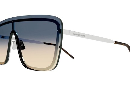 Sunglasses Saint Laurent SL364MASK 009 Monoscheibe | Shield Silber