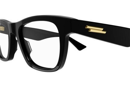 Glasses Bottega Veneta BV1120OA 001 Quadratisch Schwarz