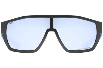 Sonnenbrille uvex mtn style P 2440 Polarized Quadratisch Schwarz