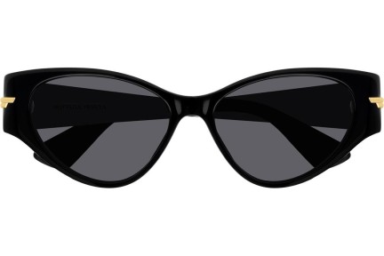 Sonnenbrille Bottega Veneta BV1002S 001 Cat Eye Schwarz