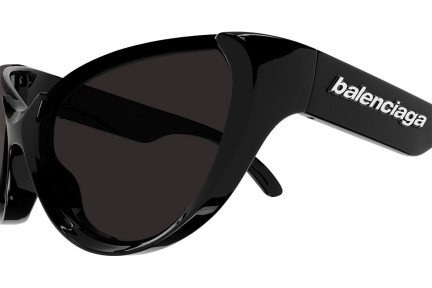 Sunglasses Balenciaga BB0201S 001 Cat Eye Schwarz