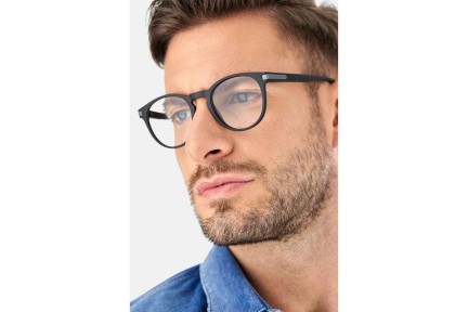 Glasses Polaroid PLDD418 O6W Rund Schwarz