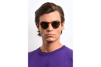 Sonnenbrille Polaroid PLD2086/S 086/UC Polarized Rund Havanna