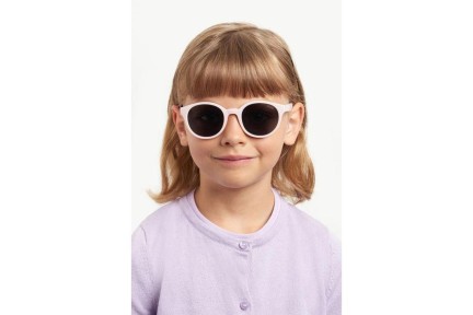 Sonnenbrille Polaroid Junior PLD8040/S 35J/M9 Polarized Rund Rosa