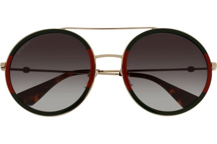 Sonnenbrille Gucci GG0061S 003 Rund Grün