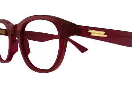 Glasses Bottega Veneta BV1130O 003 Rund Rot