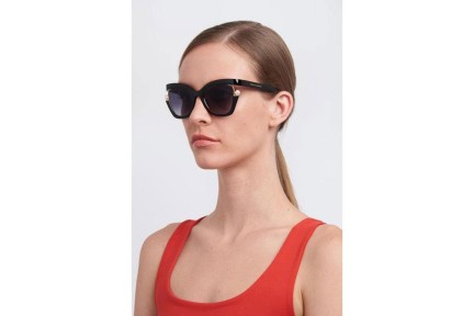 Sonnenbrille Carolina Herrera CH0002/S 807/9O Cat Eye Schwarz