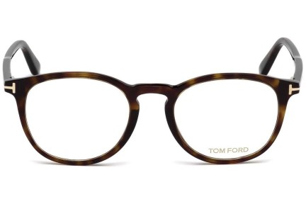 Glasses Tom Ford FT5401 052 Rund Havanna