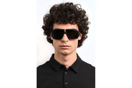 Sonnenbrille Carrera CARRERA1014/S 003/2K Pilot Schwarz