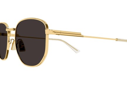 Sonnenbrille Bottega Veneta BV1160SA 004 Quadratisch Gold