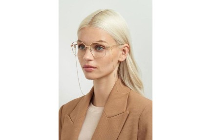 Glasses Carolina Herrera HER0104 000 Cat Eye Gold