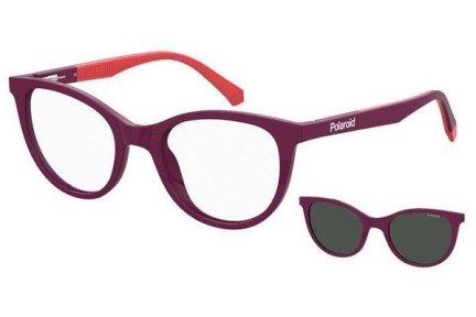 Brillen Polaroid Junior PLD8051/CS B3V/M9 Polarized Cat Eye Lila