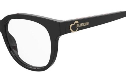 Glasses Love Moschino MOL599 UYY Rund Schwarz