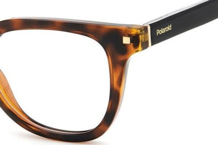 Glasses Polaroid PLDD473 086 Quadratisch Havanna