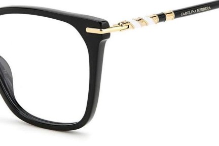 Glasses Carolina Herrera HER0094 807 Quadratisch Schwarz