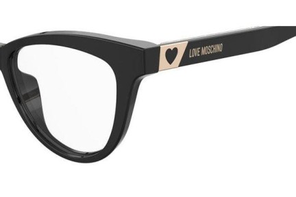 Glasses Love Moschino MOL576 807 Cat Eye Schwarz